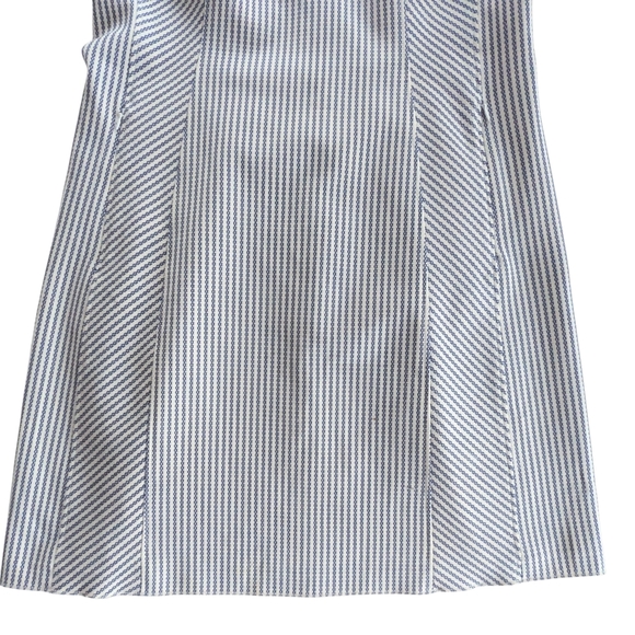 Theory Helaina A Line Dress in Sayre Stripe Size 12 - Picture 7 of 11